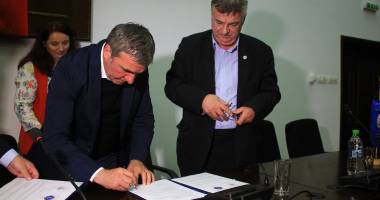 Galerie foto. Academia "Gheorghe Hagi" și Universitatea "Ovidius", parteneriat în premieră - 6