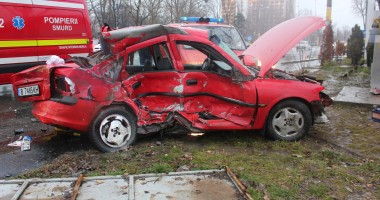Vezi imagini de la accidentul de astăzi din Mamaia