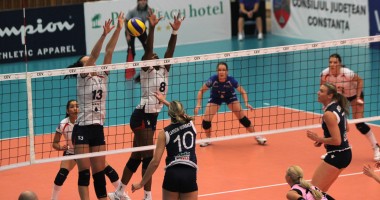 Volei feminin. CSV Tomis a pierdut primul meci cu Dinamo Kazan. Scor 0-3 / Galerie foto - 4