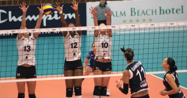 Volei feminin. CSV Tomis a pierdut primul meci cu Dinamo Kazan. Scor 0-3 / Galerie foto - 5