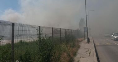 Galerie Foto/Video. ALERTĂ! HALĂ DE PE VARIANTA CONSTANȚEI, CUPRINSĂ DE FLĂCĂRI! Pompier rănit în timpul misiunii - 4