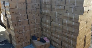 Încălțăminte contrafăcută, confiscată în Portul Constanța Sud Agigea - 2