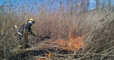 Stire din Social : Peste 1.500 de hectare de terenuri arse  și patru sancțiuni contravenționale