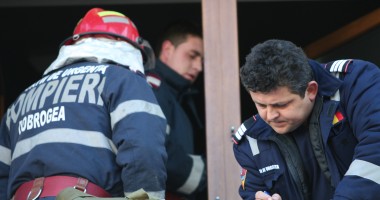 Stire din Eveniment : Incendiu la un depozit de vopseluri din Constanța