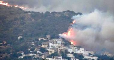 Incendii devastatoare în Grecia. Atena, cuprinsă de flăcări