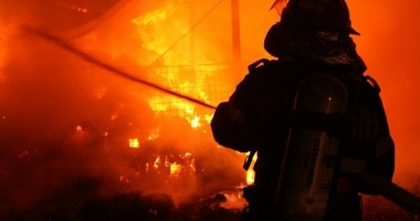 Incendiu la un siloz din Lumina. ISU Dobrogea intervine cu 2 autospeciale