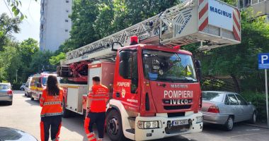 BLOC EVACUAT ÎN TOMIS NORD! Incendiu PUTERNIC izbucnit în locuința unei bătrâne! - 2