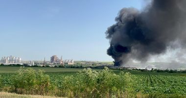 UPDATE RO ALERT degajări de fum pe raza localităților Cuza-Vodă și Castelu