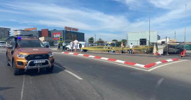 Incendiu la o conductă de gaz, pe strada Aurel Vlaicu - 2