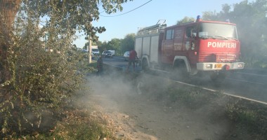 Peste 100 de hectare din județ au fost afectate de incendii