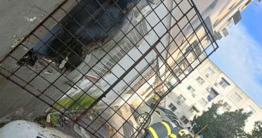 VIDEO: Tragedie de Crăciun. Incendiu la un bloc părăsit din Constanța - 4