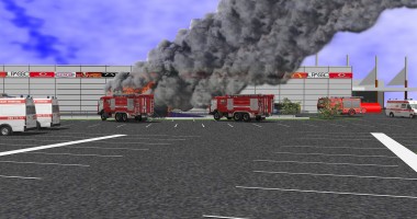 Incendiu în 3D - 3