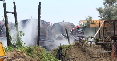 Galerie FOTO - Incendiu devastator între Mamaia și Năvodari! Un bărbat a fost găsit CARBONIZAT - UPDATE - 3