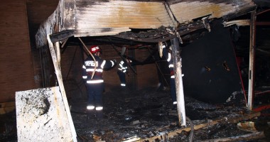 Incendiu pus intenționat, în stațiunea Mamaia