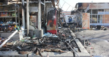 IMAGINILE INCENDIULUI DEVASTATOR DIN MAMAIA / O femeie a ars de vie și șapte magazine au fost distruse - 3