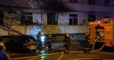 Incendiul de la Institutul ”Matei Balș”, în imagini. Patru oameni au murit carbonizați - 2