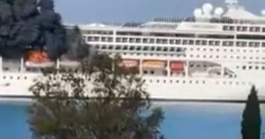 Incendiu pe o navă de croazieră