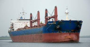 Incendiu pe un bulk-carrier, la Saint-Nazaire