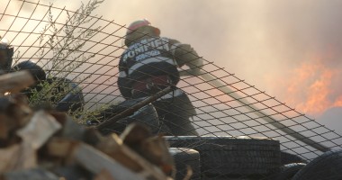 INFERN DEZLĂNȚUIT lângă varianta Constanței  / GALERIE FOTO - 3