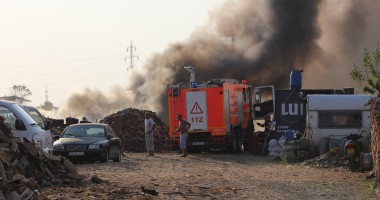 INFERN DEZLĂNȚUIT lângă varianta Constanței  / GALERIE FOTO - 5