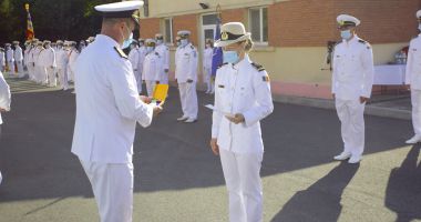 Început de carieră în Forțele Navale Române. Absolvenții promoției militare 2020, înălțați în grad - 2