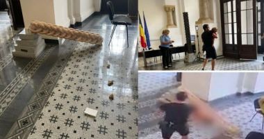 Stire din Actualitate : Copilul strivit pe un hol din Primăria Bucureşti este în stare gravă la spital