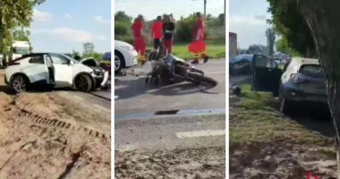 Stire din Eveniment : Motociclist de 19 ani, ucis de un șofer cu alcoolemie de 2,42 g