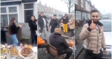 Stire din Social : Cheful de pomină făcut de romi în mijlocul străzii i-a revoltat pe britanici: „Evident, au primit azi ajutoarele sociale”