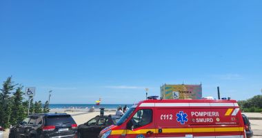Stire din Eveniment : Marea face o nouă victimă, în Mamaia. Bărbatul de 34 ani a fost transportat la spital