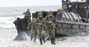 Stire din Eveniment : Infanteriștii marini, la ceas aniversar