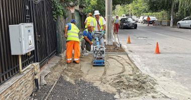 Stire din Social : Infrastructura pietonală din zonele rezidențiale este în plin proces de modernizare