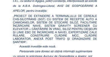 AVIZ DE GOSPODĂRIRE A APELOR - 2