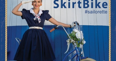 În fustă, pe bicicletă! Anul acesta, la SkirtBike se poartă ținutele marinărești - 2
