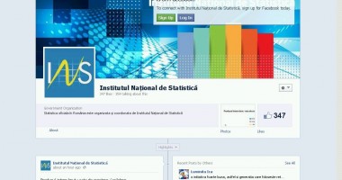 Stire din Economie : INS are pagină de Facebook!