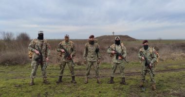 Instrucţie pe câmpul de luptă, pentru Batalionul 341 Infanterie Constanţa