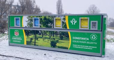 Insule ecologice digitalizate pentru colectarea gunoaielor, în municipiul Constanţa