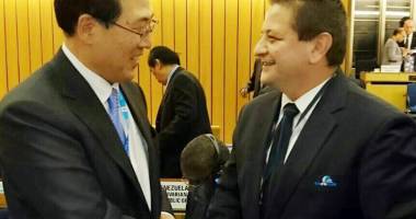 Stire din Economie : Întâlnire memorabilă între șeful CERONAV, Ovidiu Sorin Cupșa, și secretarul general al IMO
