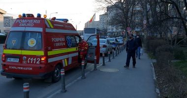 Intervenţie promptă a poliţiştilor locali, la un incendiu din Constanţa - 2