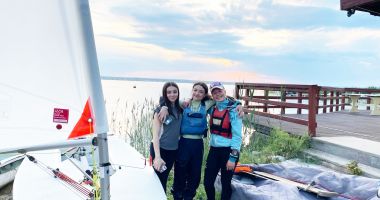Campioană naţională la yachting, la numai 16 ani. "O rafală de vânt te poate arunca oricând peste bord, fără să ai timp de reacție" - 8