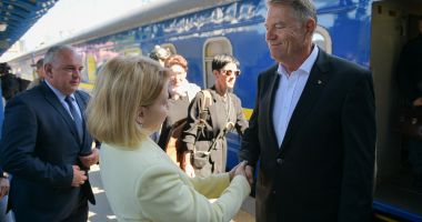 FOTO. Preşedintele Klaus Iohannis a ajuns la Kiev - 2