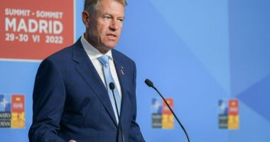 Stire din Politică-Administrație : Klaus Iohannis: "Marea Neagră e zonă de război. Am insistat să fie zonă de interes strategic pentru NATO"