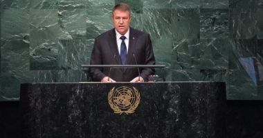 Stire din Politică-Administrație : Președintele Iohannis, la cea de-a 74-a sesiune a Adunării Generale a ONU