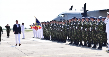 Galerie foto-video / Președintele Klaus Iohannis, prezent la baza militară din Mihail Kogălniceanu - 5