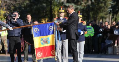Preşedintele Klaus Iohannis a participat la Ziua Armatei Române