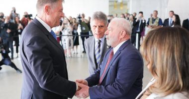 Preşedintele Klaus Iohannis continuă vizita oficială în Brazilia; întâlniri cu autorităţile locale din Rio de Janeiro