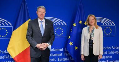 Stire din Politică-Administrație : Klaus Iohannis s-a întâlnit cu Roberta Metsola. Aderarea la Schengen, printre subiectele discutate