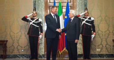 Stire din Politică-Administrație : Iohannis, întâlnire  cu omologul italian.  "Am discutat despre  relația economică"