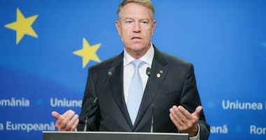 Stire din Politică-Administrație : Klaus Iohannis: "Salut anunţul cancelarului german privind aderarea României la Schengen"