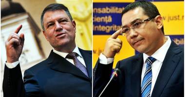 Stire din Politică-Administrație : Președintele Iohannis s-a întâlnit cu Ponta la Cotroceni