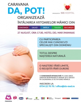 Stire din Sănătate : Caravana constănțeană care susține nașterea naturală